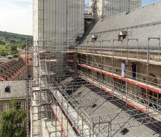 6,7 Millionen für Sanierung der Fassaden der ehemaligen Abteikirche St. Michael