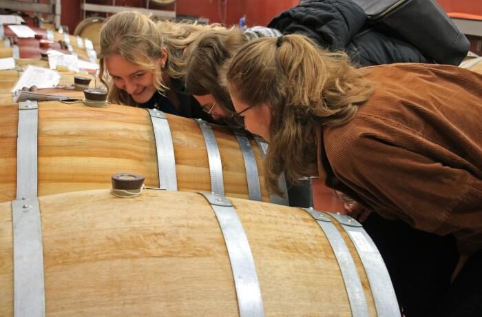Wein-Schnuppern in der LWG