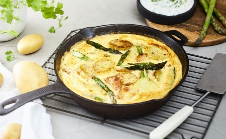 Tortilla mit Spargel Rezept