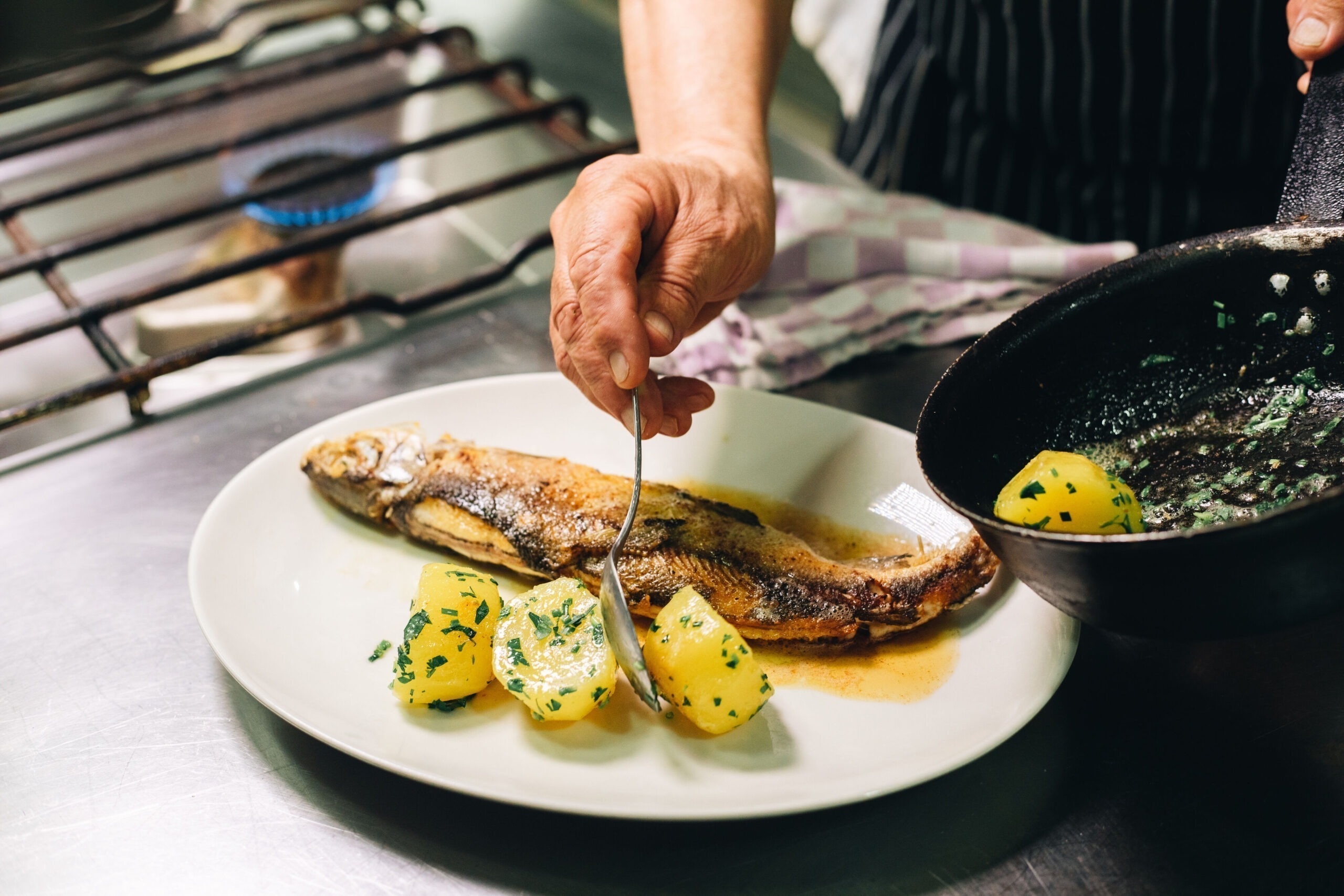 Steckerlfisch und Sterneküche