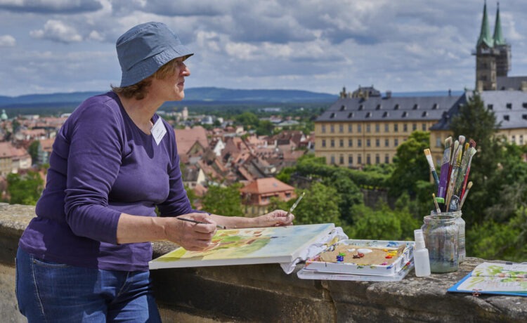 Einladung zur Ausstellung der »Oberfränkischen Malertage«