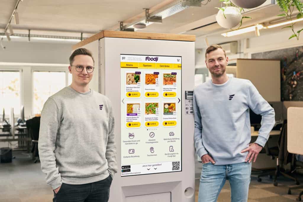 Daniel und Felix von Foodji Marketplace GmbH