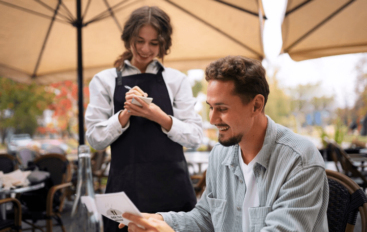 Restaurantbesucher
