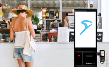 Neu entwickelten Self-Order-Terminal für das Gastgewerbe