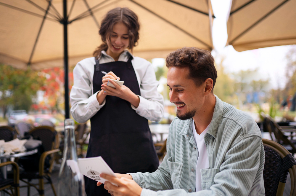 7 Prozent im Gastgewerbe