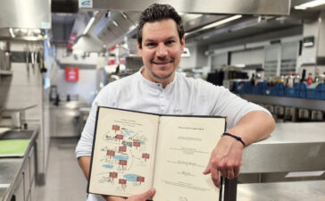 Hotel Zugspitze: Küchenchef Georg Strohmeyer feiert 10jähriges Jubiläum
